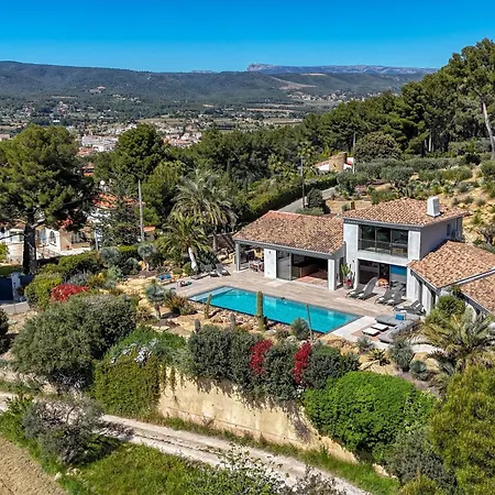 Terre De Provence-luxurious Villa-pool-sea View